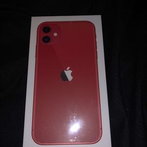 Red iPhone 11 128gb Brand New